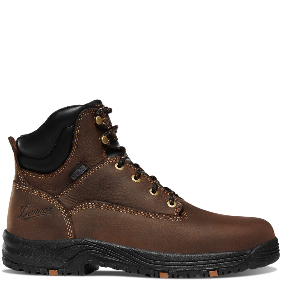 Dames Caliper 5 Bruine Aluminium Teen Danner