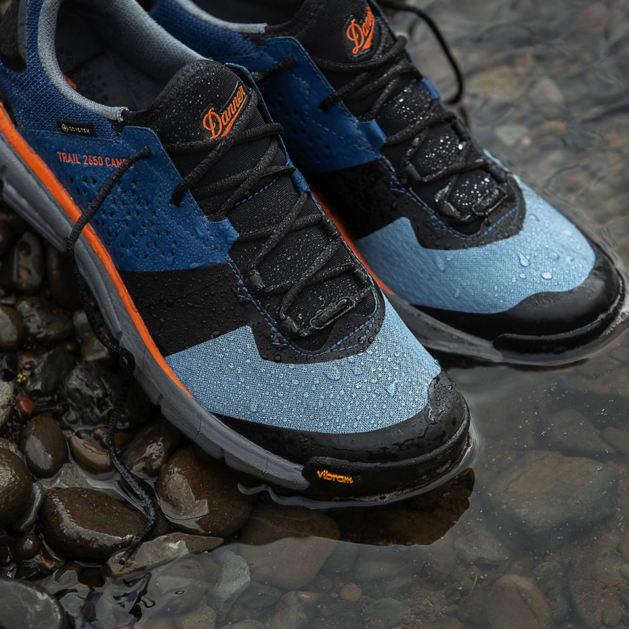 Dames Trail 2650 Campo Gtx Blauw/oranje Danner