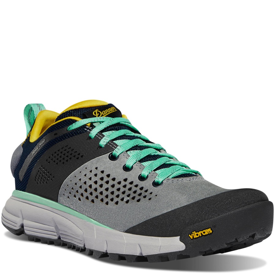 Dames Trail 2650 Grijs/blauw/spectra Geel Danner