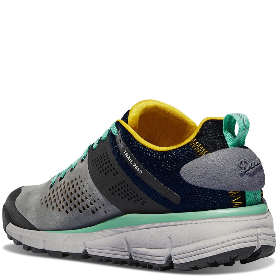 Dames Trail 2650 Grijs/blauw/spectra Geel Danner