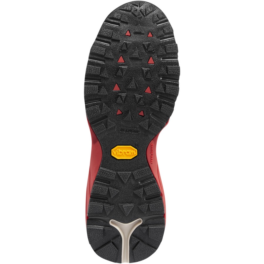 Damesinform Half Geïsoleerde Hazelwood/mandarijn/rode Danner