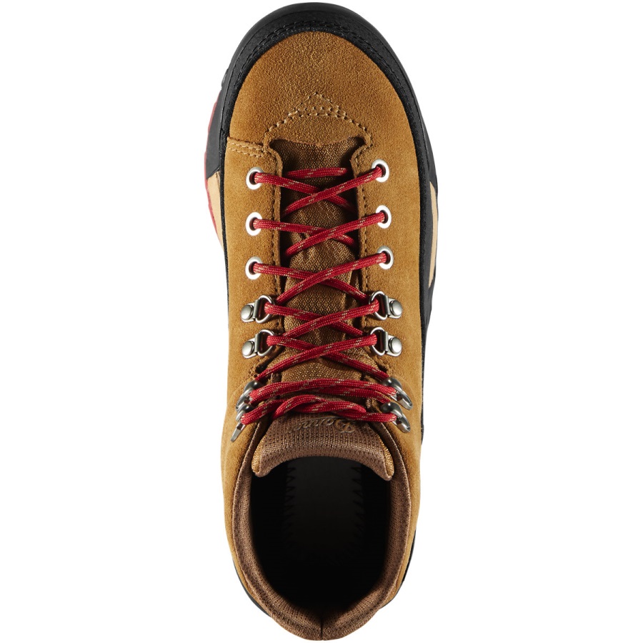 Damespanorama 6 Bruin/rood Danner