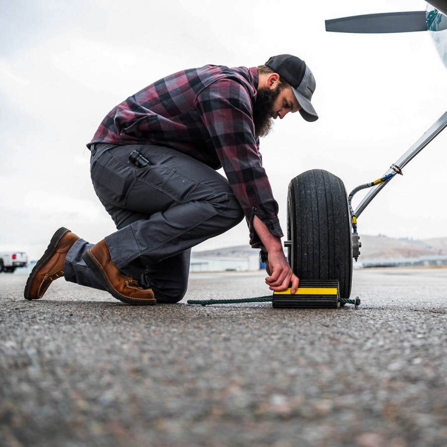 Danner Bull Run Moc Toe 8 Tabak Zwarte Sleehak