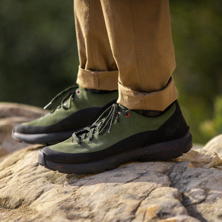 Danner Caprine Laag Suède Diep Korstmos