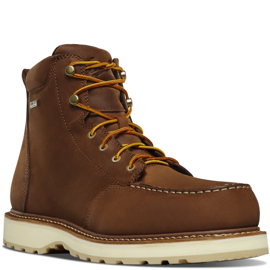 Danner Cedar River 6 Bruine Aluminium Teen