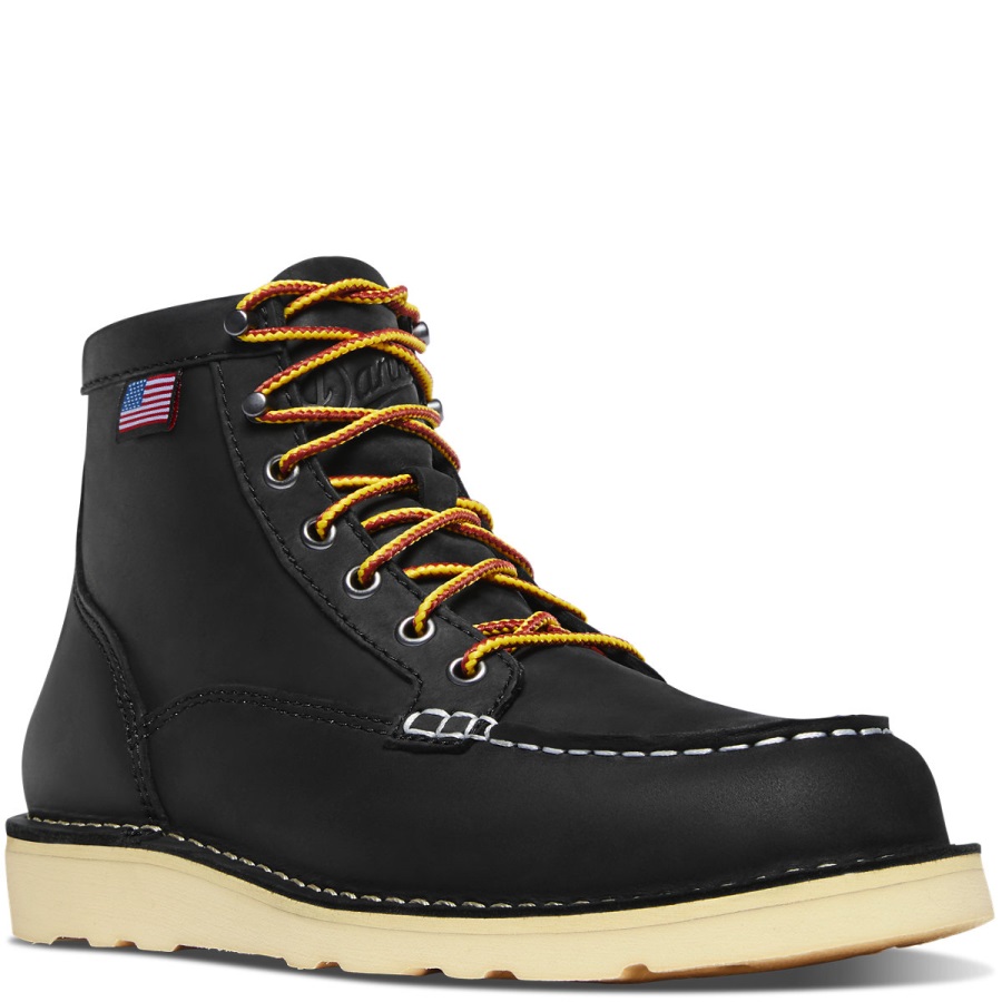 Danner Dames Bull Run Moc Toe 6 Zwart