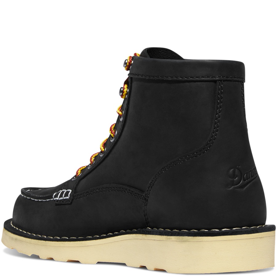 Danner Dames Bull Run Moc Toe 6 Zwart