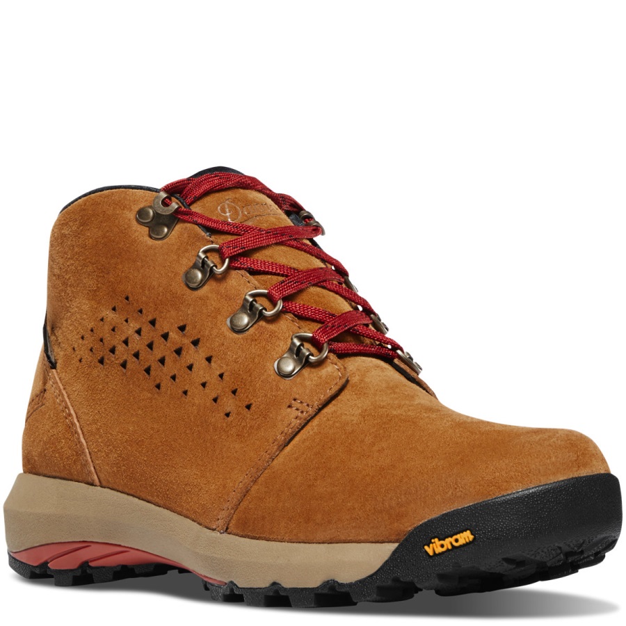 Danner Dames Inquire Chukka Bruin/rood