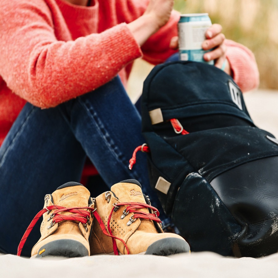 Danner Dames Inquire Chukka Bruin/rood