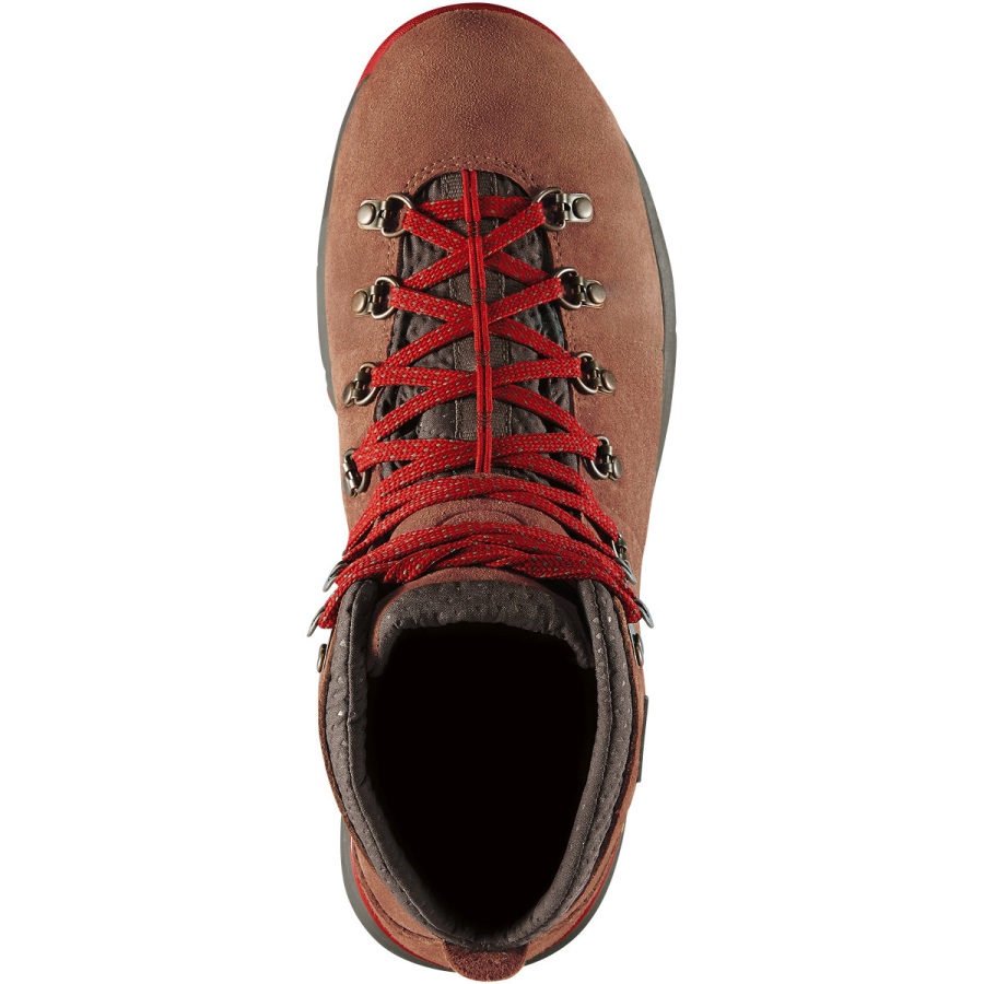 Danner Dames Mountain 600 45 Bruin/rood