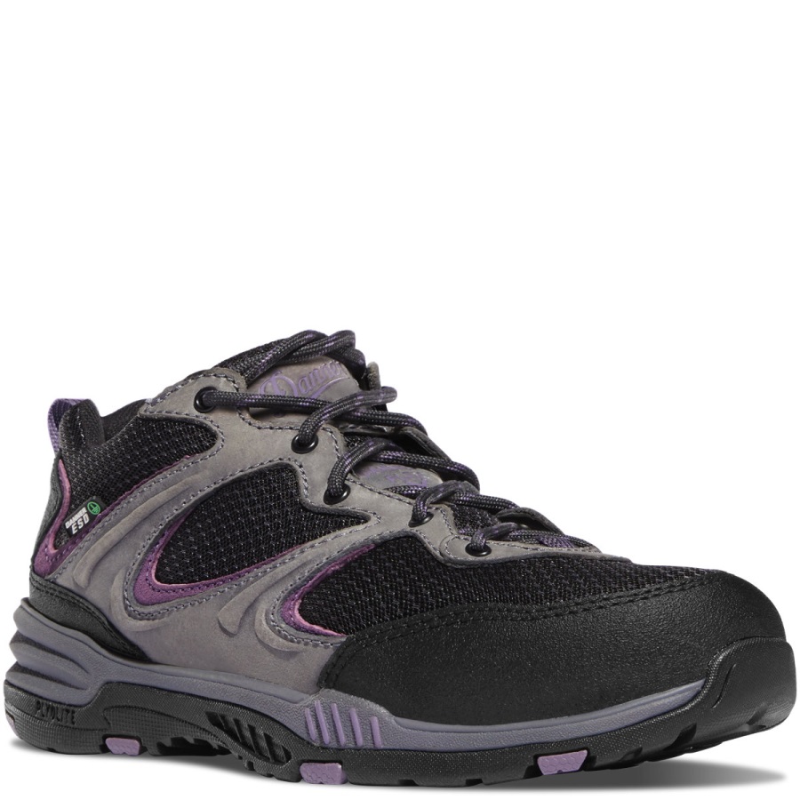 Danner Dames Springfield Low 3 Grijs/paars Esd Composiet Teen