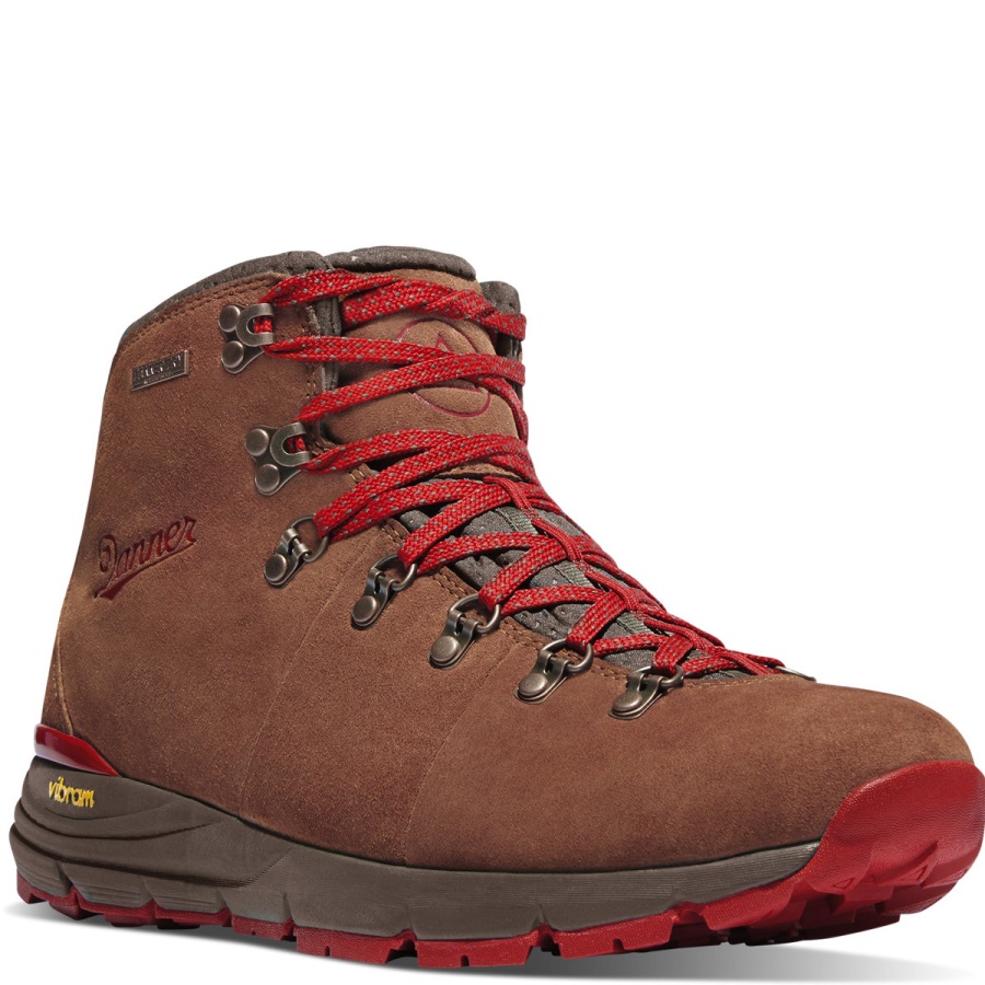 Danner Mountain 600 45 Bruin/rood