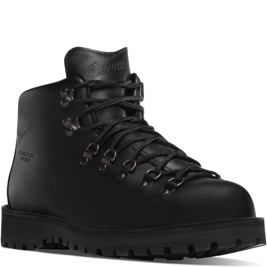 Danner Mountain Light Dames Zwart-gore-tex