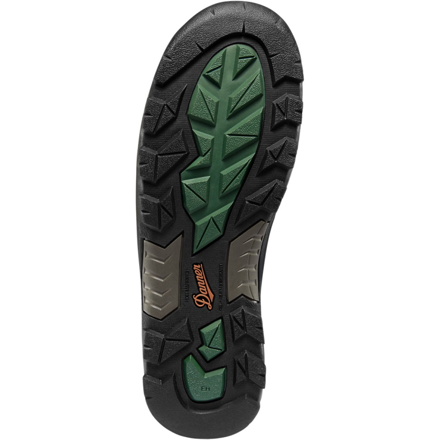 Danner Riverside Bruin/groene Stalen Neus