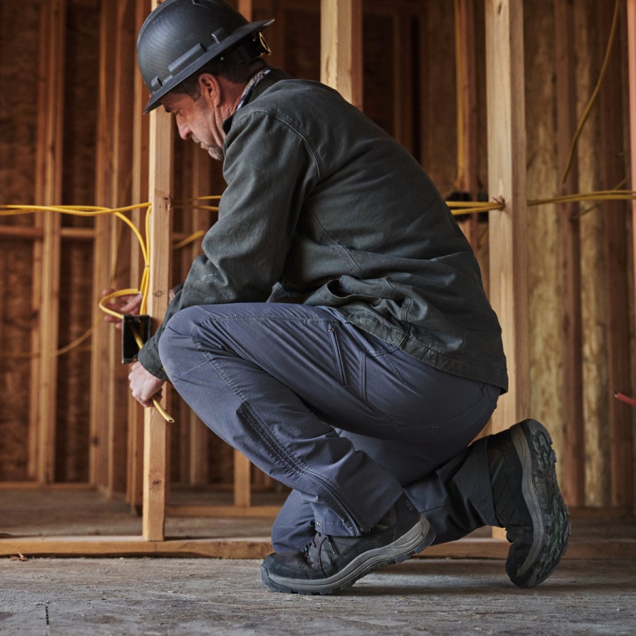 Danner Riverside Bruin/groene Stalen Neus