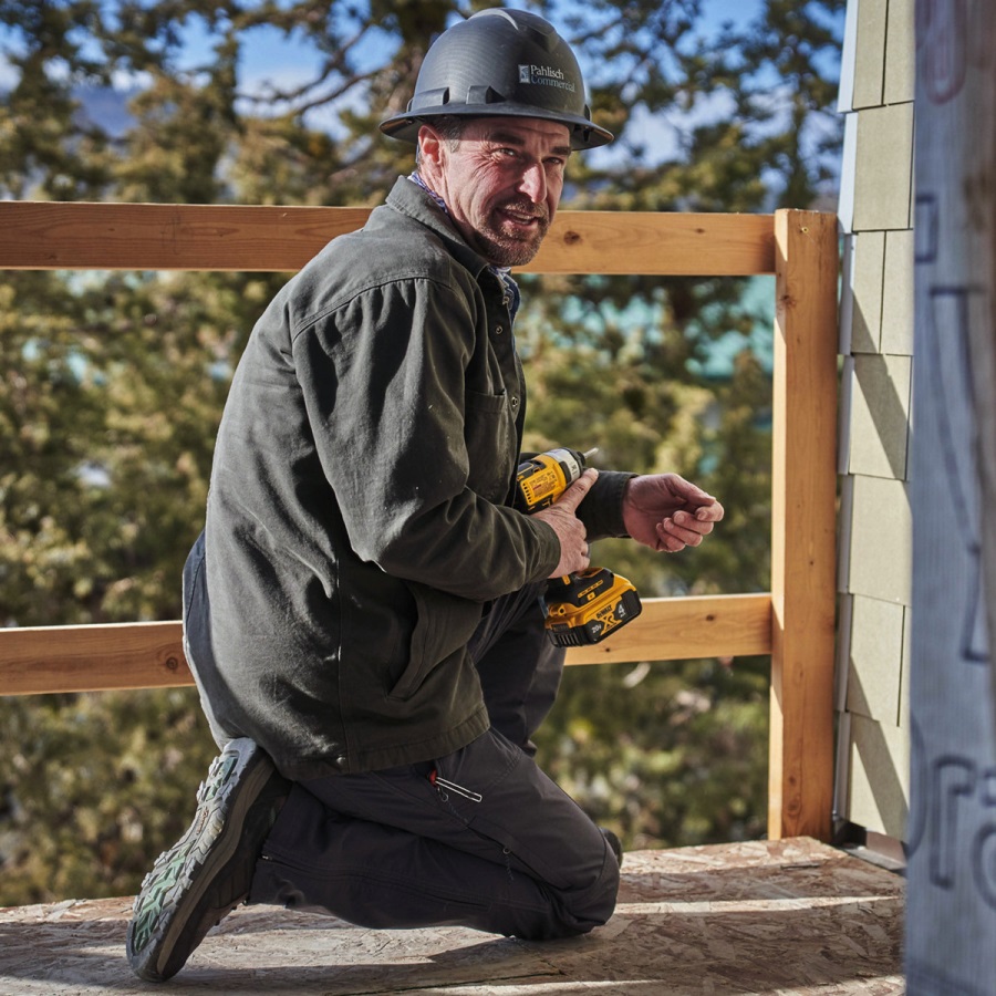 Danner Riverside Bruin/groene Stalen Neus