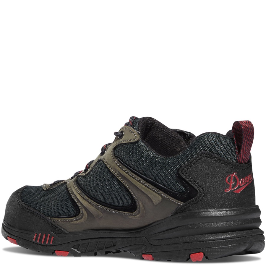 Danner Springfield Low 3 Grijs/rode Composiet Neus