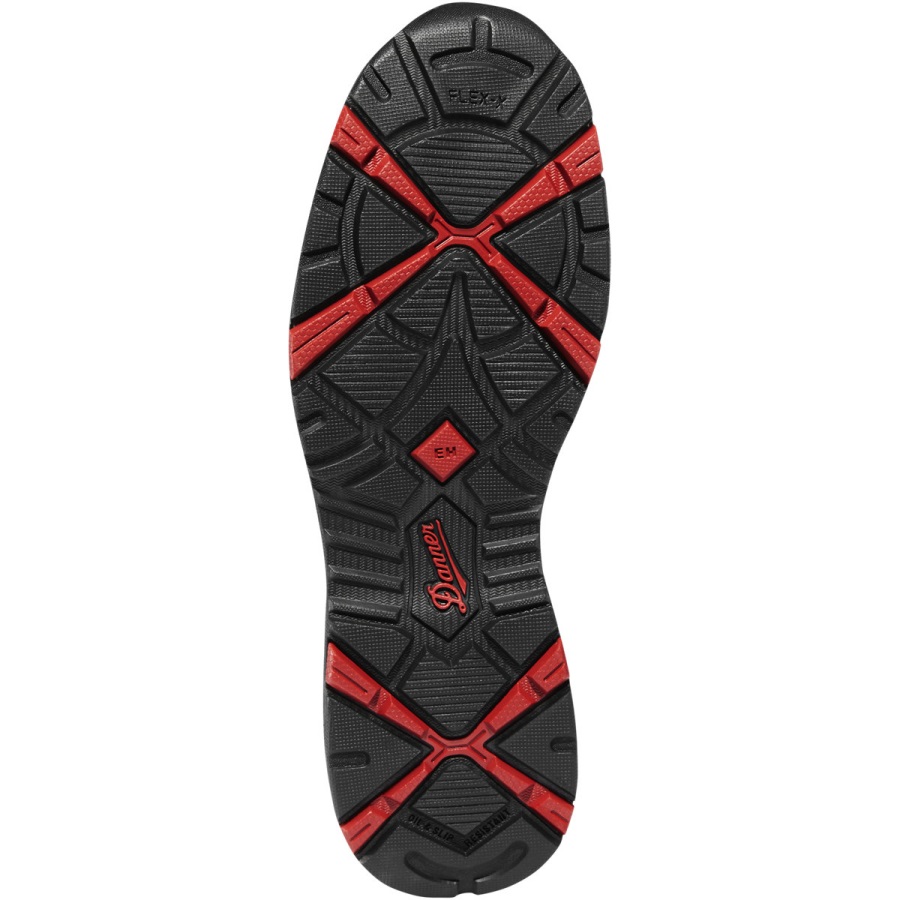 Danner Springfield Low 3 Grijs/rode Composiet Neus