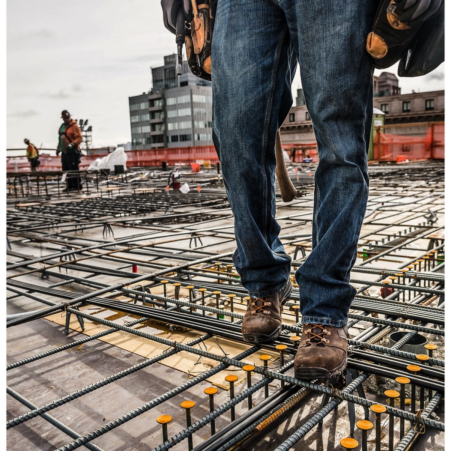 Danner Vicieuze 45 Bruin/oranje Composiet Teen