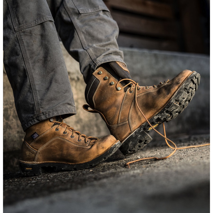 Quarry Usa Distressed Brown 400g Composiet Teen Danner