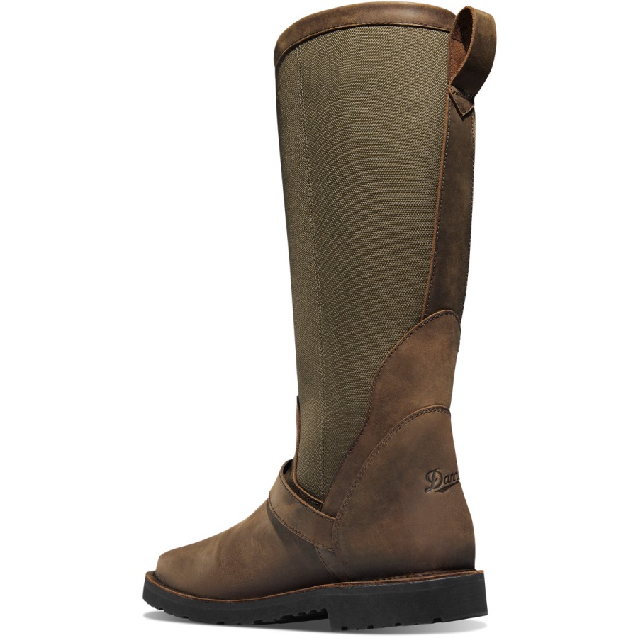 San Angelo Snake Boot1 7 Bruine Danner Met Vierkante Neus