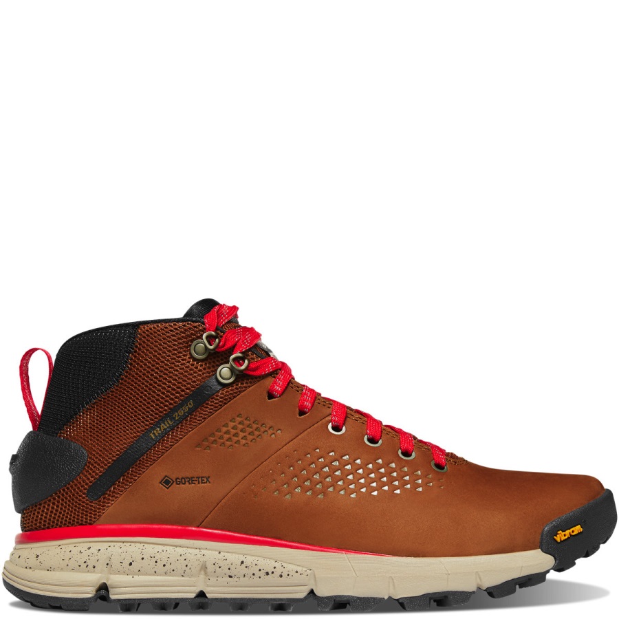 Trail 2650 Mid Gtx Bruin/rood Danner