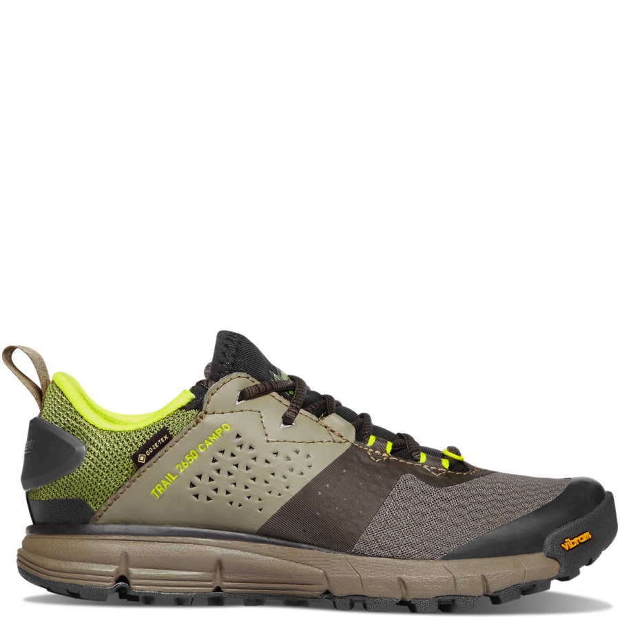 Danner Dames Trail 2650 Campo Gtx Bruin/weidegroen